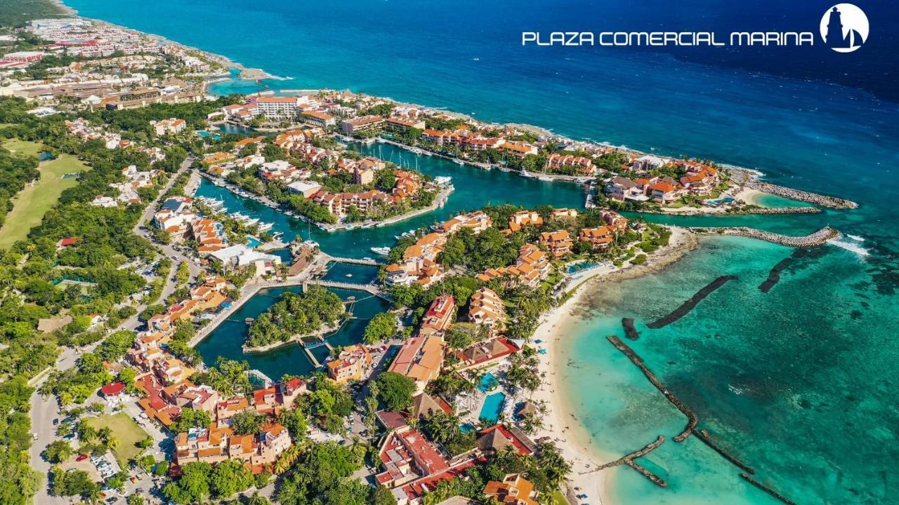 Private Rooms In A Hotel-Type Apartment - Super Located Puerto Aventuras Bagian luar foto