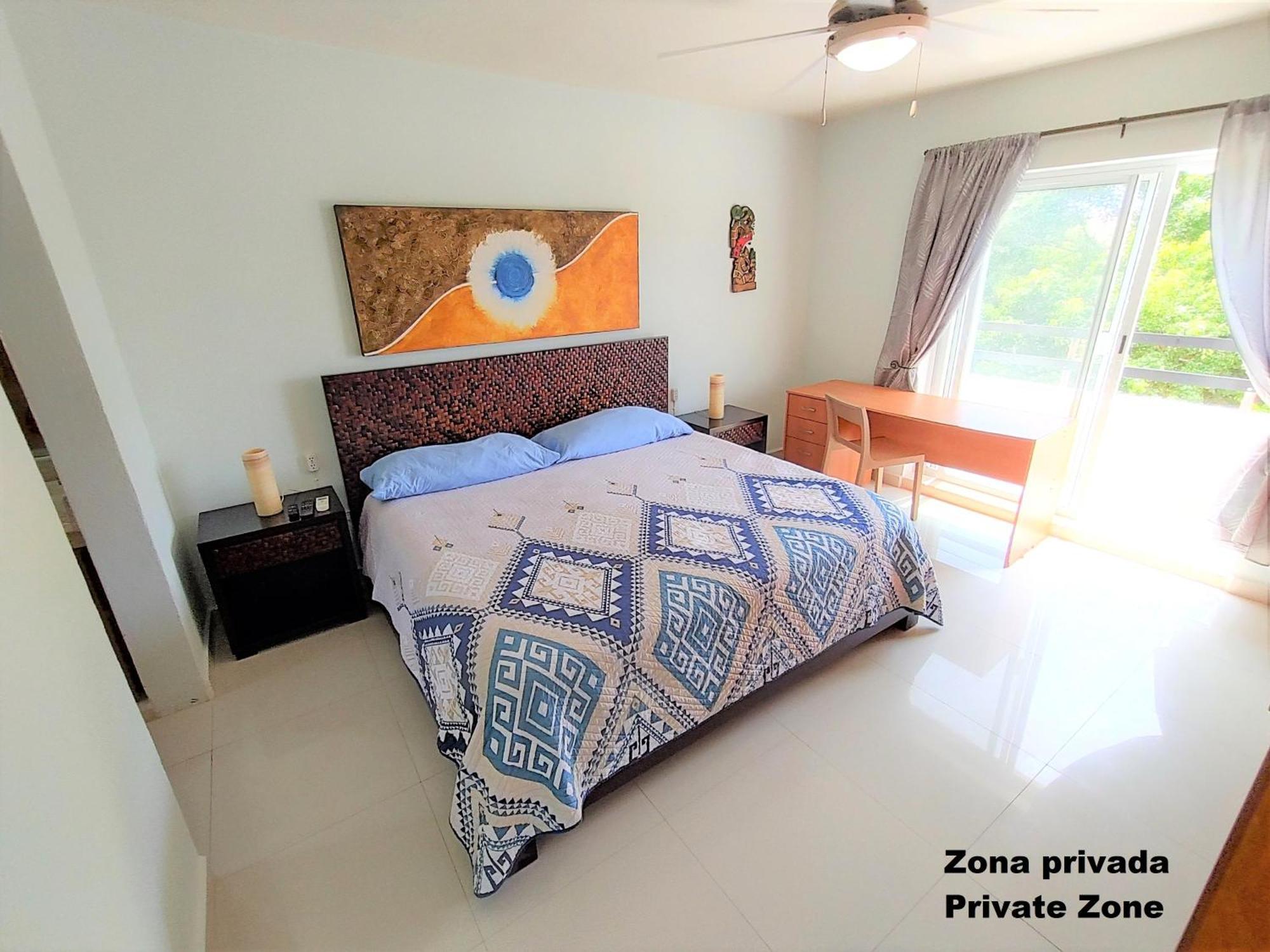 Private Rooms In A Hotel-Type Apartment - Super Located Puerto Aventuras Bagian luar foto